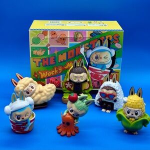 Labubu Wacky Mart Playset with Vibrant Figures